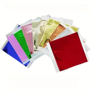 120 Sheets Gold Foil Paper Set, 12 Colors DIY Art Decorations, Multi-Purpose Craft Supplies, Durable Metallic Finish, Ideal for Artists & Designers, DIY Craft Kit