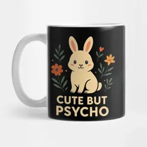Cute Bunny Rabbit Mug - Adorable Animal Coffee Cup Gift