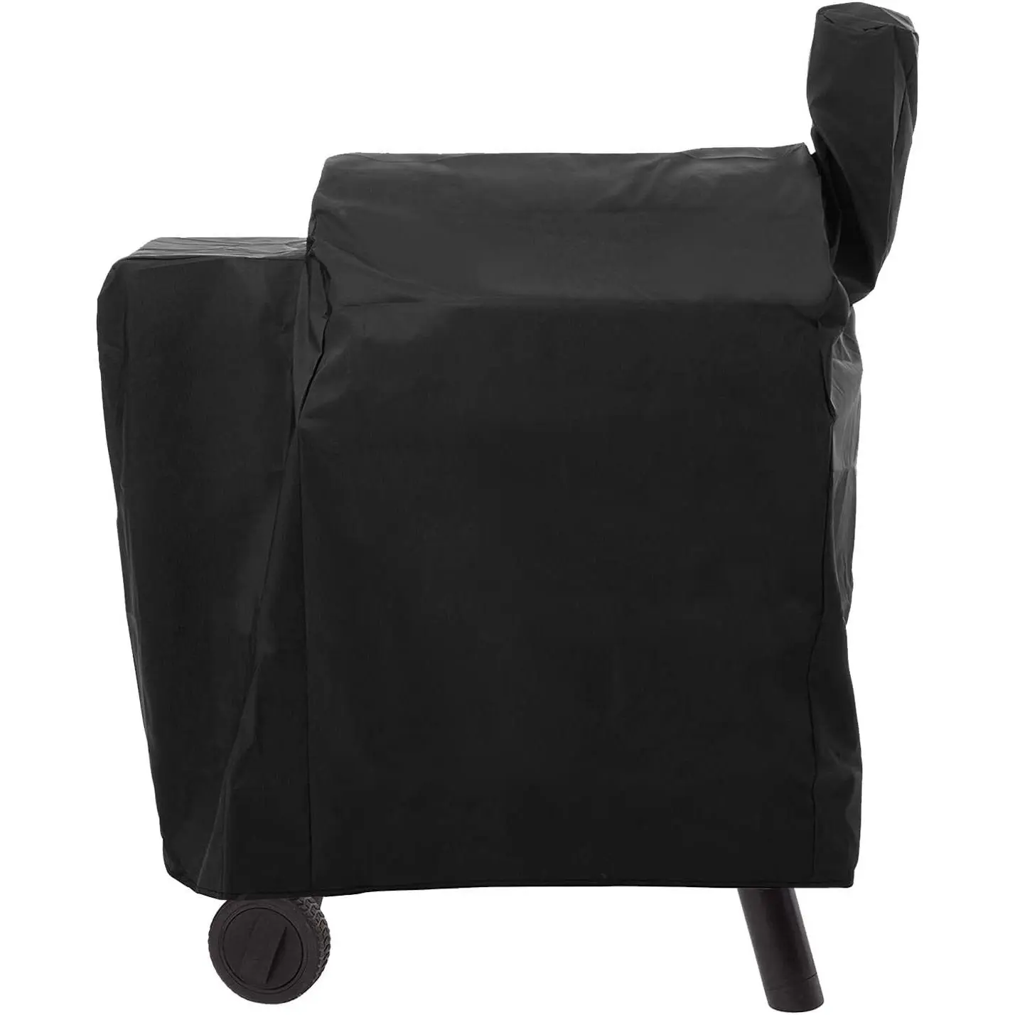 Outdoor Heavy-Duty Pellet Grill Cover, UV Protection Synthetic Cover with Debris & Dust Protection, Custom Fit for Traeger 22 Series, Lil' Tex Grill & Popular Brands, Full-Length Weather Shield