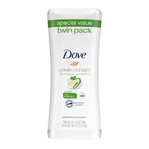 Dove Body Go Fresh Antiperspirant Deodorant, Cool Essentials 2.6oz, Twin Pack. Body Care Daily