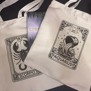 Zodiac Tarot Card Tote Bag