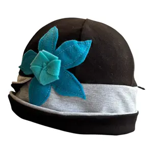 Upcycled Cloche - Double Blossom