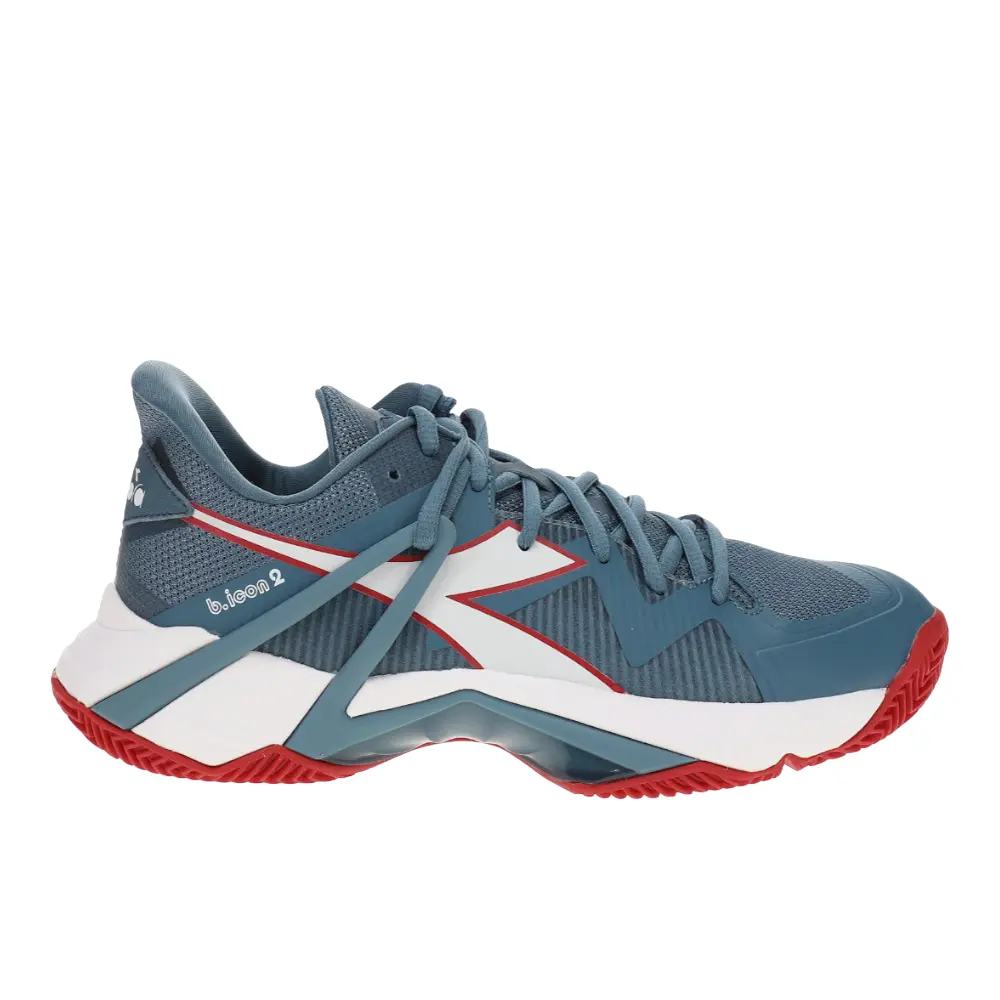 diadora Mens B.Icon 2 Clay Tennis Sneakers Shoes - Blue