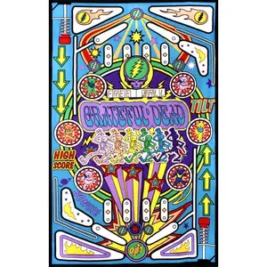 Grateful Dead Pinball Machine Tapestry