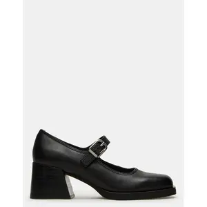 Steve Madden LISBON BLACK LEATHER