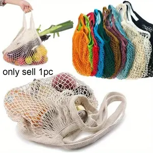 Reusable Fruit and Vegetable Bags, Washable Mesh Bags, Shopping Net Bags, Fruit Storage Mesh Bags, Produce Bag
