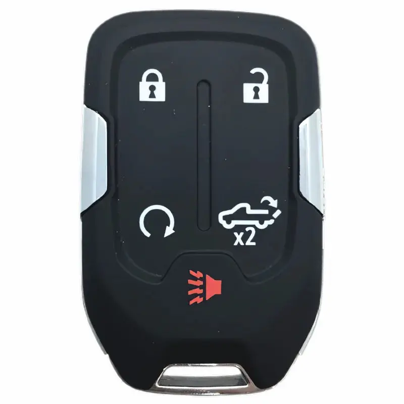 2019-2021 Chevrolet Silverado GMC Sierra Smart Key Fob 5 Button Remote Start Aftermarket