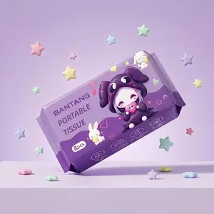 Portable Mini Travel Wipes—compact, individually wrapped wipes perfect for teens' backpacks and daily pocket carry. A unique and stylish little accessory, an essential item for travel, the office, and outdoor activities—a true staple for women.