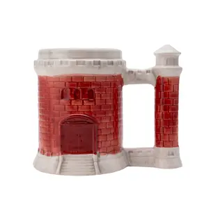Castle Ceramic Mug - 18 Ounce