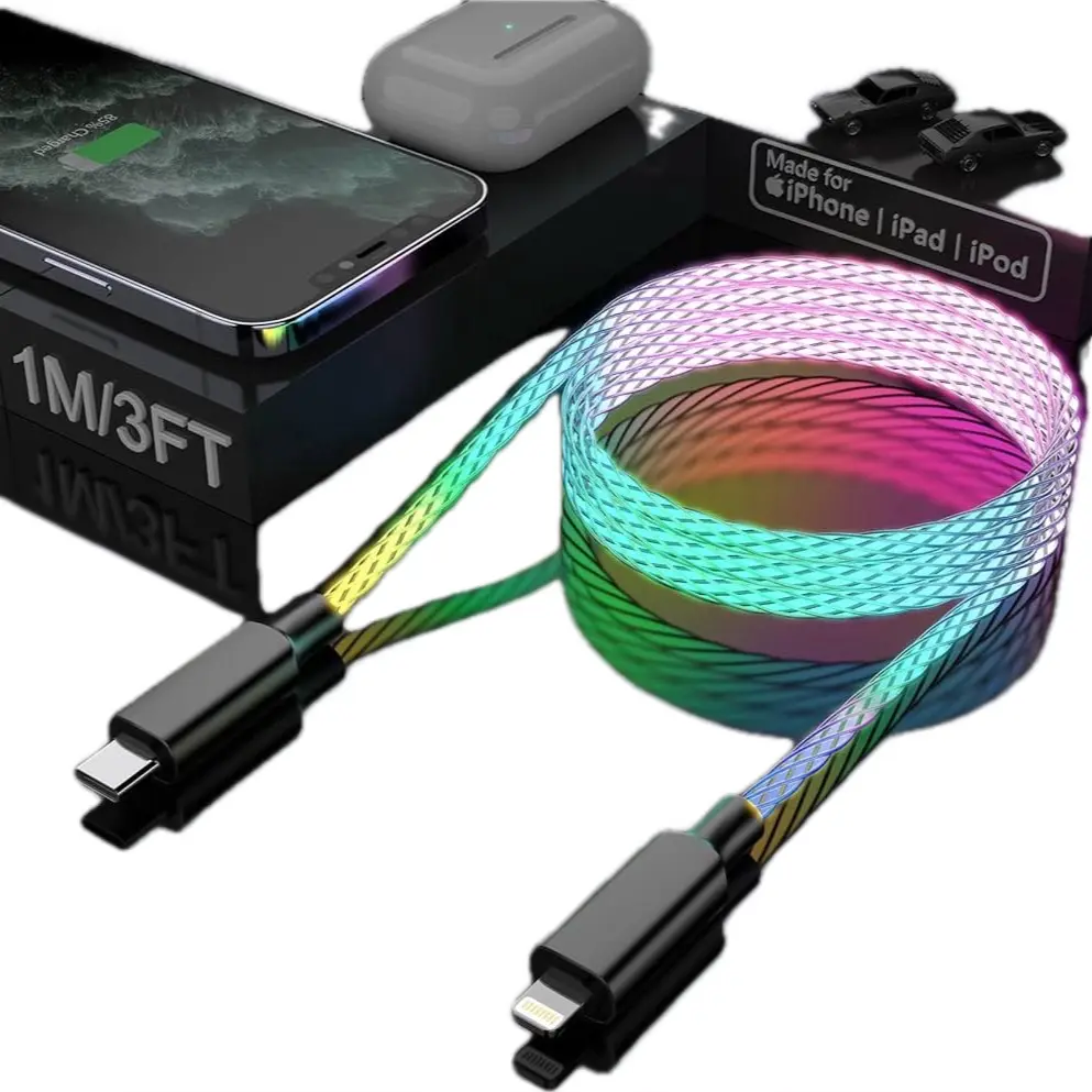 Light Up USB iPhone Charging Station