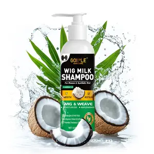 Goiple 2-In-1 wig Hair Shampoo, Haircare Deep Cleansing Gentle & Mild & Moisturizing Hydrating Formula, Liquid Shampoo for Easy Lathering & Detangling Moisture, Moisturize