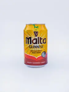 Malta Guiness Non-Alcoholic Malt Drink - Refreshing Beverage for Soda Lovers