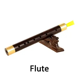 D Tuning Ebony Pipe, Beginner Instrument for Adults and Students, Polished Craftsmanship, Rich Sound Quality, Ideal for Learning