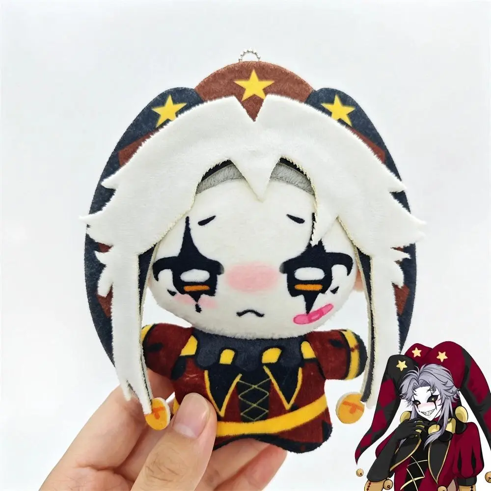 Game The Freak Circus Pierrot Cosplay Doll Plush Stuffed Cotton Figure Dolls Soft Plushies Carnival Accessories Halloween Props