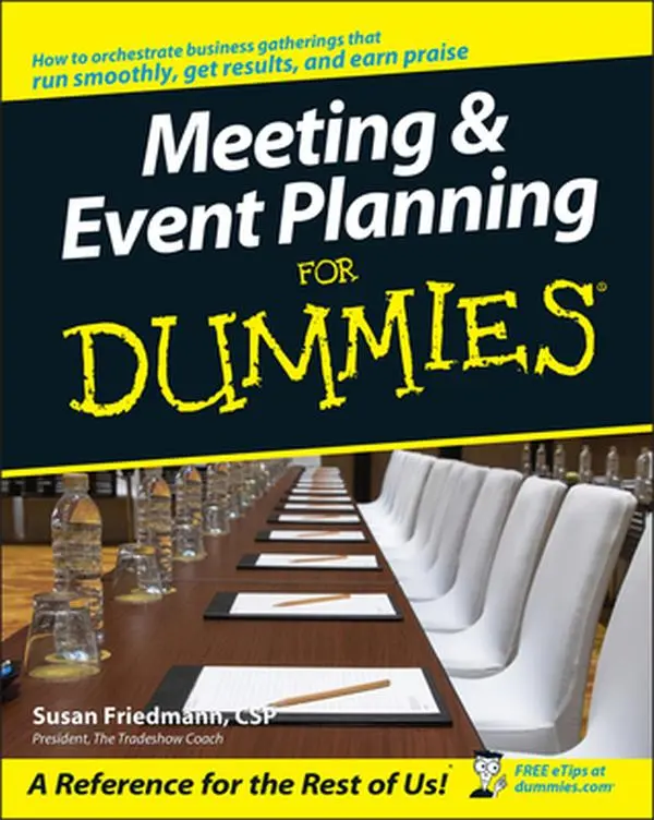USED-Meeting & Event Planning for Dummies by Friedmann, Susan (Paperback)