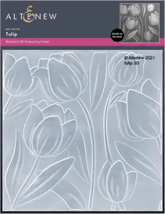 Tulip 3D Embossing Folder