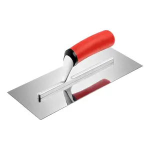 VEVOR Tile Tools, Stainless Steel Flat Finishing Trowel, 10.9x 4.4 in Concrete Cement Drywall Plastering Tile Masonry Construction Hand Tools with Handle, for Apply, Spread, Flatten, Smooth, PolishVEVOR Super Brand Day
