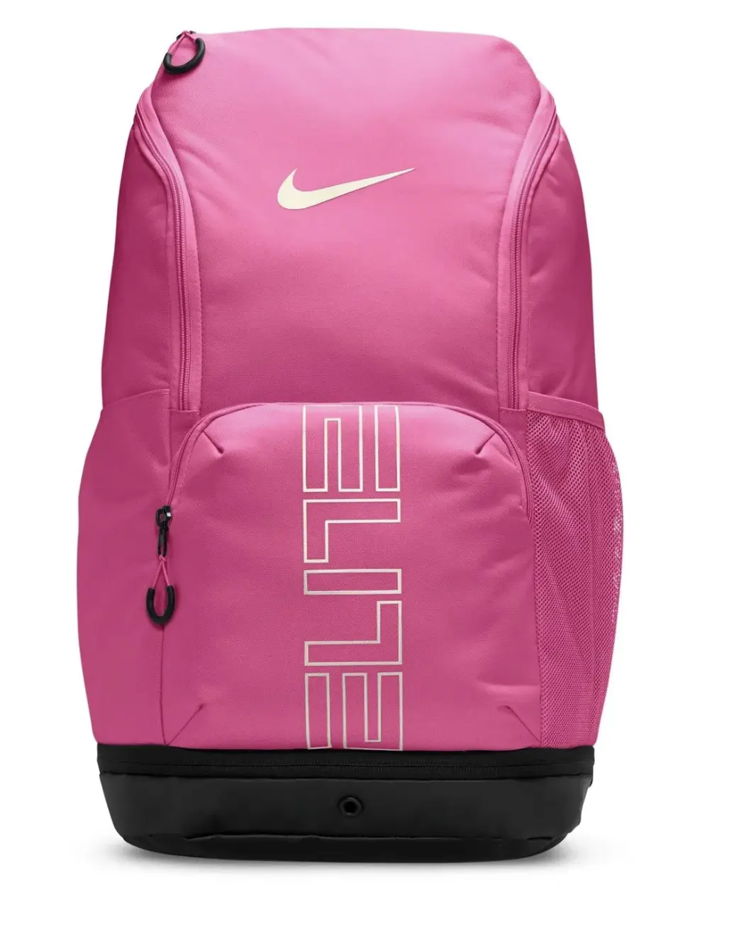 Nike Elite Backpack in Vibrant Pink with Logo and Multiple Pockets for Everyday Use Nike Elite Backpack in Vibrant Pink with Logo and Multiple Pockets for Everyday Use