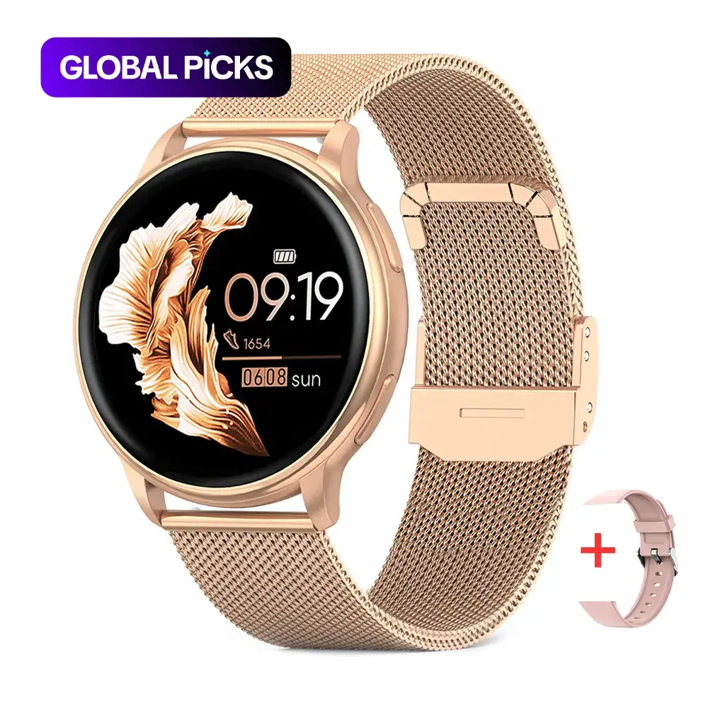 MEVADEN 1.32-Inch Touch Screen Smartwatch with Replacement Band, Bluetooth Calling, Sports & Fitness Tracker, Compatible with iOS and Android Phones #GLOBAL PICKS
