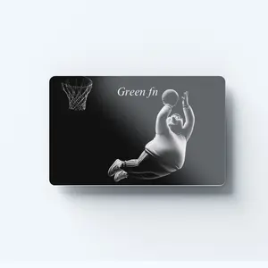 Green fn Debit/Credit Card Skin, Vinyl Sticker - High Quality