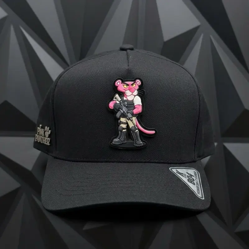Pink Panther Snapback Hat with Adjustable Back
