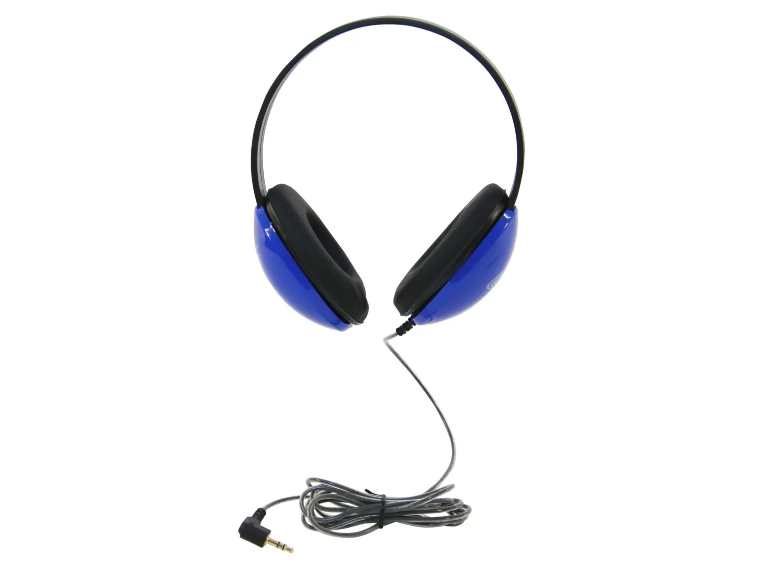 Over-Ear Stereo Headphones with 3.5 mm Plug, Blue