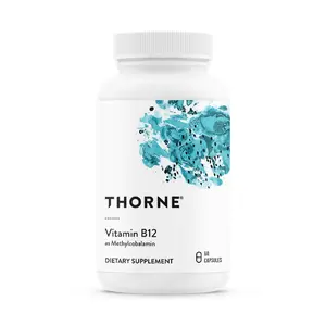 Thorne Vitamin B12 - 60 Capsules for Fitness and Health Thorne Vitamin B12 - 60 Capsules for Fitness and Health