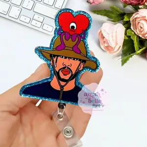 DtMF Badge Reels , Bunny Badge Reels, Concho Badge Reels, Bunny Bowl Badges, Sad heart badge reel