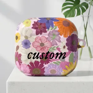 Folklore Dress Floral Pattern AirPod Case | Personalized Custom Name Mother's Day Gift