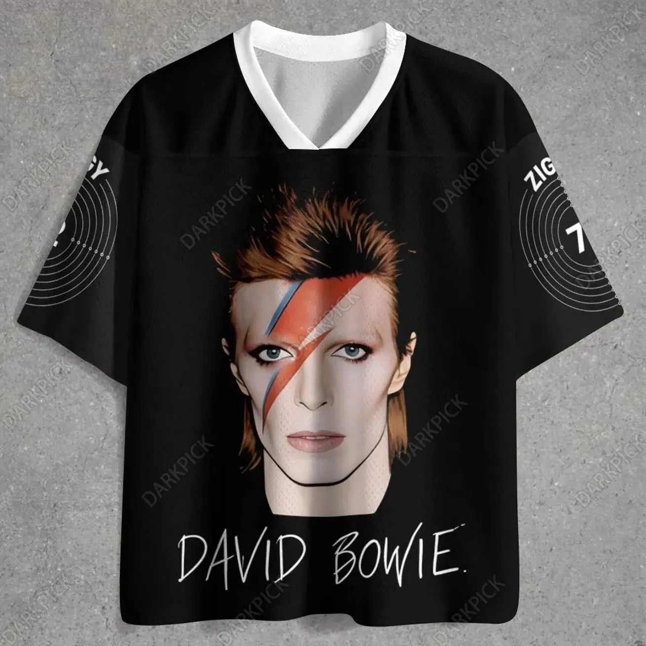 David Bowie Jersey Shirts IZA