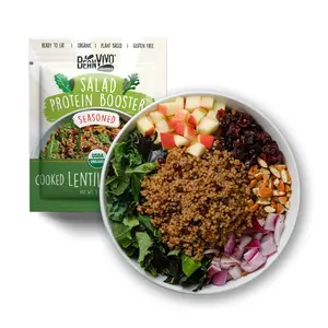 BeanVIVO Seasoned Salad Protein Booster – Organic, High-Protein, Plant-Based Topping