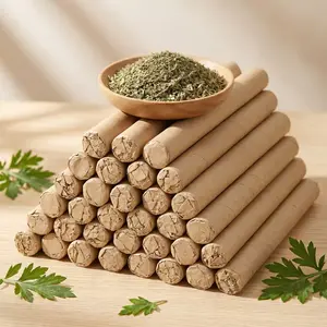 [summer essentials】Natural Defense10/20/30/50-Pack Organic Mugwort & Gastrodia Aromatherapy Sticks - Non-Toxic Mosquito Repellent & Sleep Aid