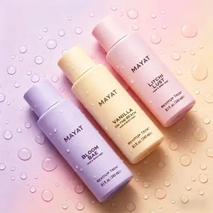 Vanilla Coconut Fragrance Spray Water-based, Refreshing and Non-Sticky, Friction Activates Fragrance 240ml Set Perfume Fresh Brazilian