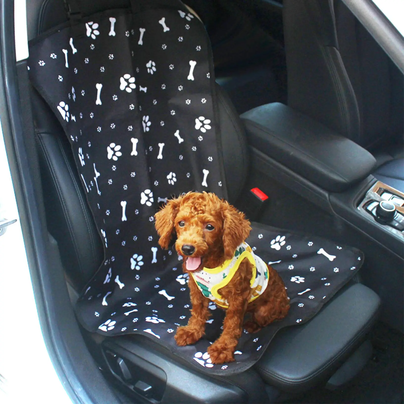 Car Seat Cover, Waterproof & Anti Scratch Pet Front Seat Protector, Safety Travel Accessories For Cat And Dog, Valentine's Day Gift