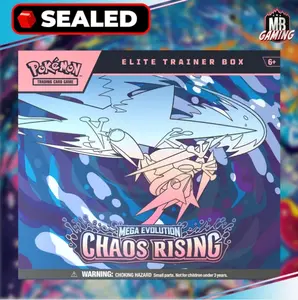 Pokemon Mega Evolution Chaos Rising (ME04) Elite Trainer Box