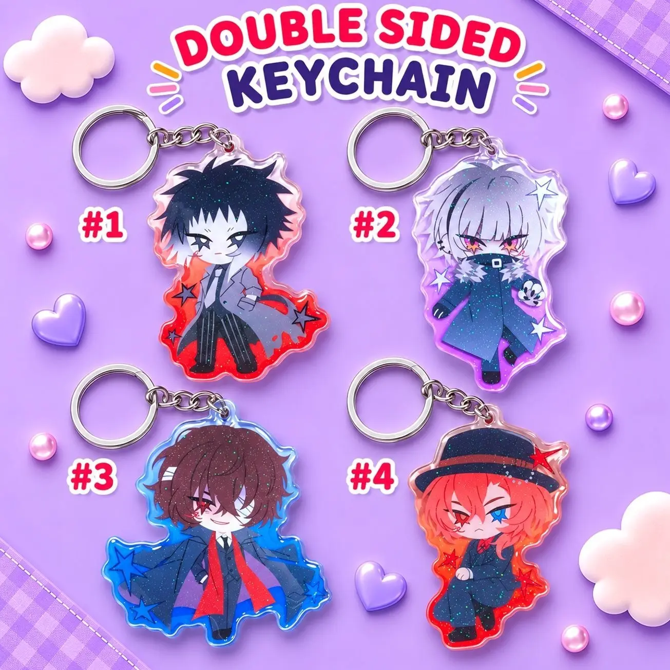 Bungou Stray Dogs Beast Acrylic Charms