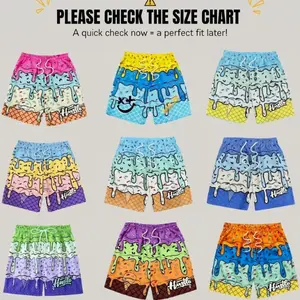 Ice Cream Design Athletic Shorts | Men Mesh Shorts Breathable | Basketball Summer Outfit