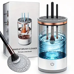 USB Electric Makeup Brush Cleaner, Automatic Makeup Brush Cleaning Tool, Fast & Efficient Deep Cleaning Function, Portable Design Perfect for Travel & Home Use