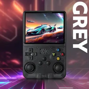 R36s Portable Game Console, 3.5-Inch IPS Screen, Linux System, Lightweight Abs Design, Long-Lasting Battery, Classic and Indie Games