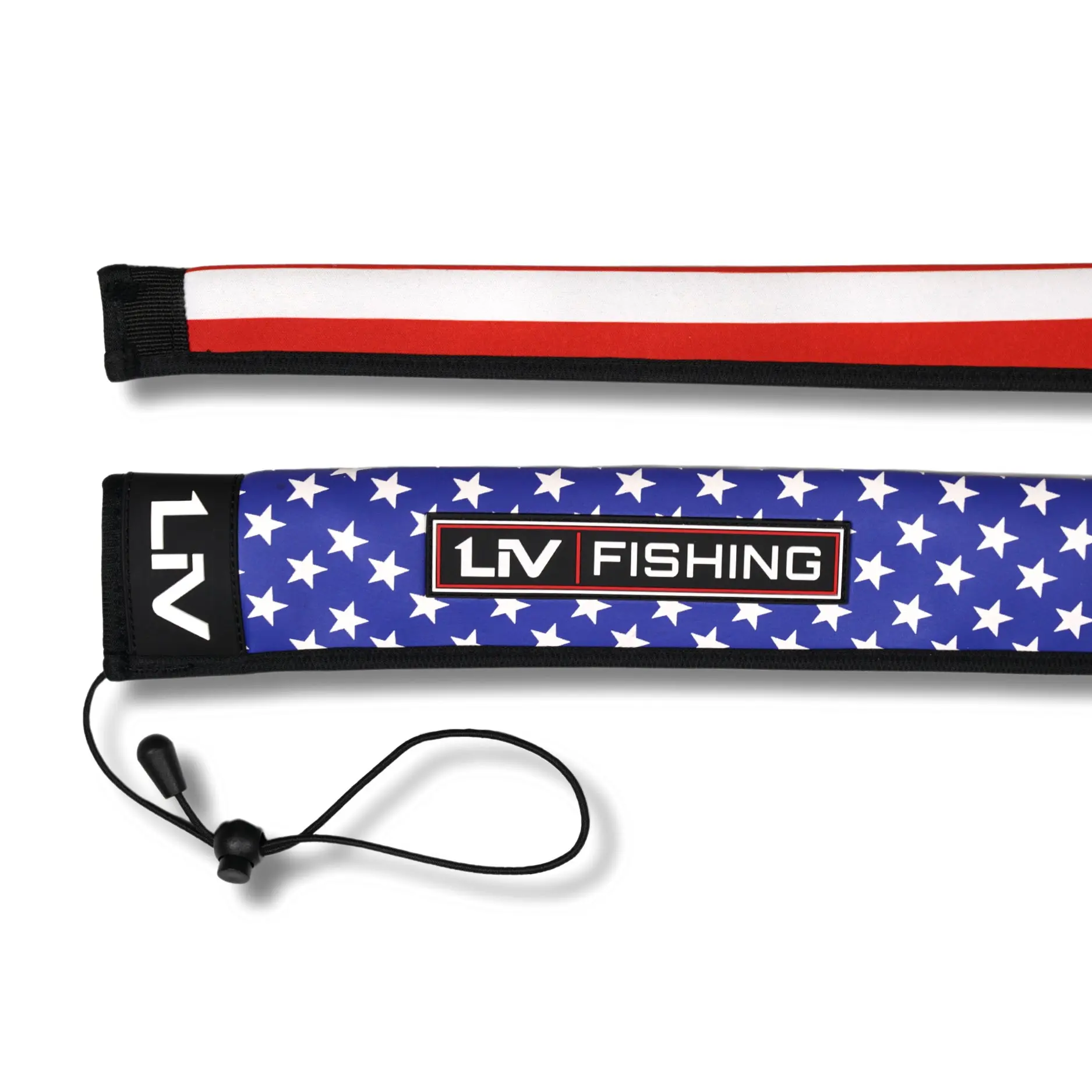 LIV Multi-Size Spinning Fishing Rod Sleeves - Floatable, Snag-Resistant Outdoor Accessory for Rod Protection, Fishing Gear and Equipment