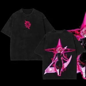 Retro Vintage Limited Goku Dark Saiyan Rose Dragon Ball Super Anime Double Printed Oversize Acid Washed Lightweight Cotton T Shirt Hoodie Soft Casual Streetwear Top For Anime Manga Lovers Fan Gift Daily Fashion Outfit