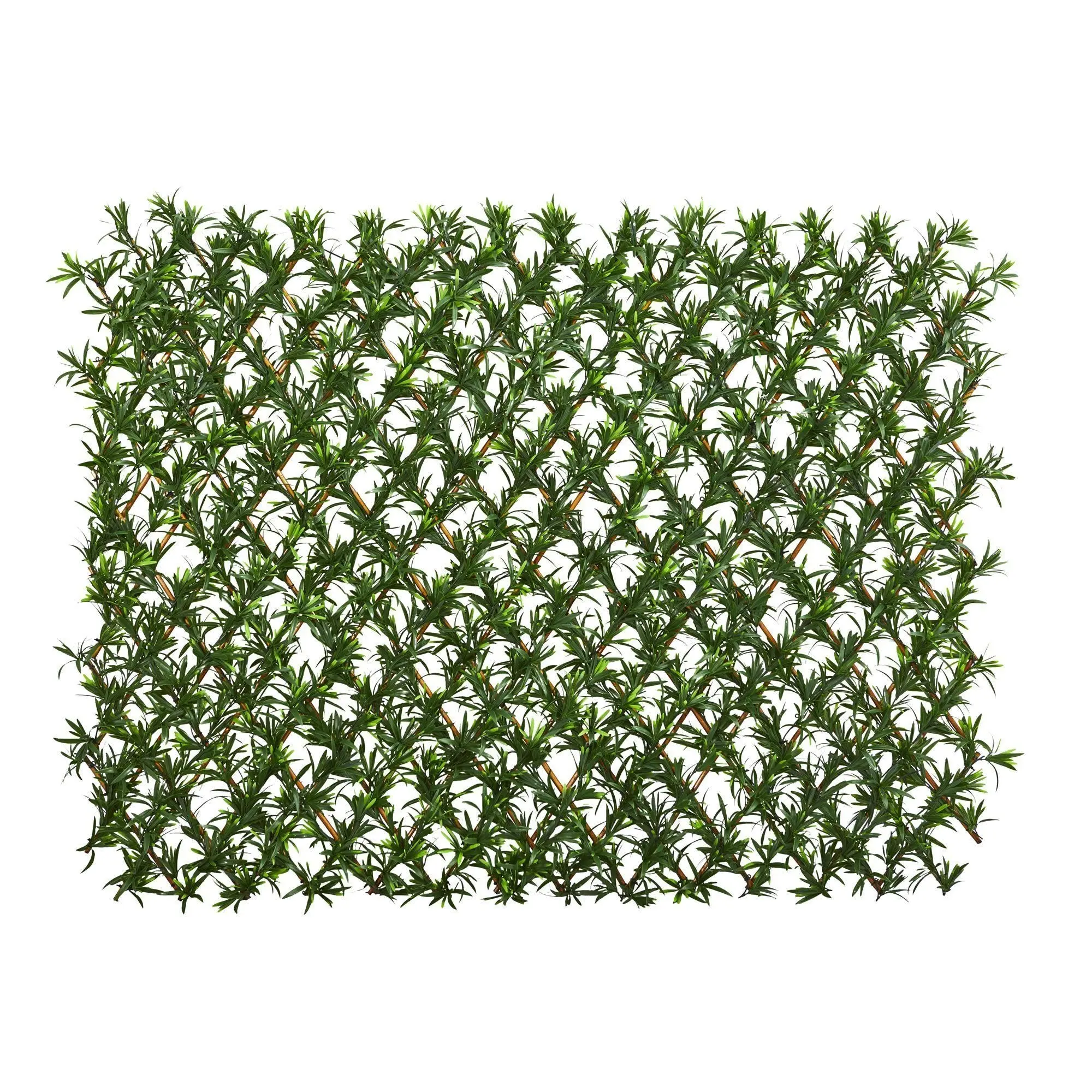 39-in Podocarpus Expandable Fence, UV-Resistant Waterproof Decorative Trellis for Garden Buildings (Home Improvement, Garden Supplies), Decorative Trellis Garden Buildings