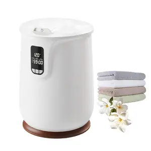 Luxury Towel Warmer Bucket – Auto Shut-Off – Holds Two 40"x70" Oversized Towels – Perfect for Bathroom, Master Suite, Spa, or Gift – Heated Towel Warmer for Everyday Luxury