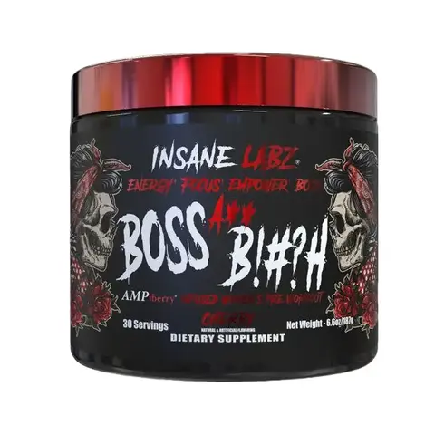 Insane Labz Boss A** B!#?h Preworkout