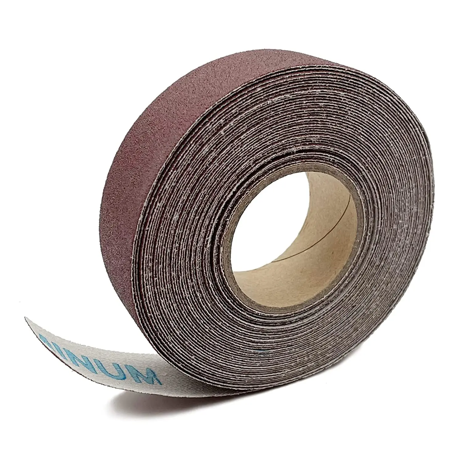 180 Grit Continuous Sandpaper Roll 1" x 26  Emery Cloth Aluminium Oxide Abrasive Sandpaper Roll Drum Sander Sandpaper Rolls for  Furniture Finishing Metal Sanding Automotive Polishing
