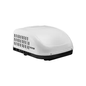 VEVOR RV Air Conditioner, 13500 BTU Non-Ducted Rooftop RV AC, 65 dB Quiet Design, Highly Compatible with Air-conditioning Unit for Replacing Old Damaged Units, for Campers, Vans, Trailers, White