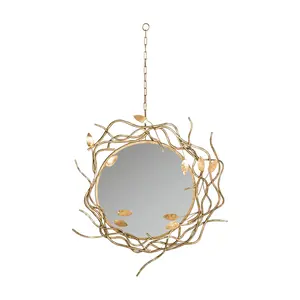 Safavieh Gold Wreath Mirror