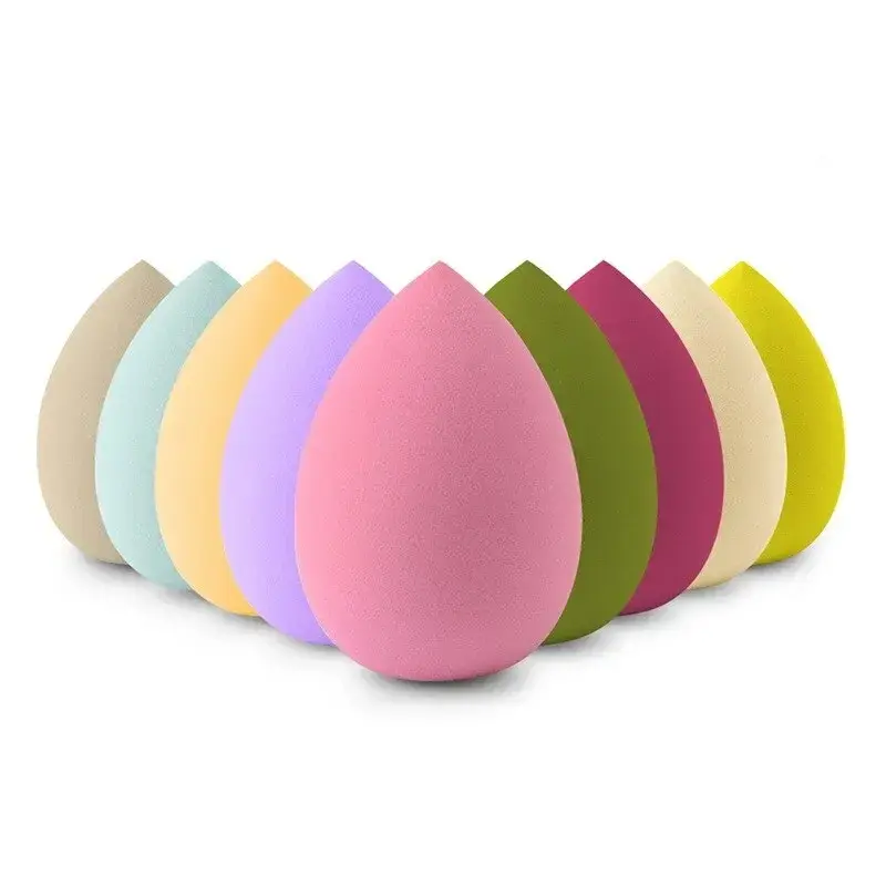 Beauty Egg Makeup Blender Set - Gourd, Water Drop Shapes, Colorful Cushion Sponges, Face Sponges, Soft Touch, All Skin Types, Mini Size, Color Random, Antioxidants