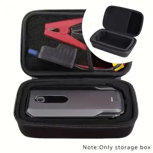 Eva Material Emergency Car Starter Storage Case, Shockproof Anti-Fall Protective Cover, Portable Organizer for Vehicle Accessories, Car Storage Box