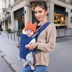 Baby Carrier Multi-Functional Front & Back Carry for Newborns, Toddler Carrier, Comfortable Design Adjustable Ergonomic Carrier for Easy Use, Perfect for Parents On-The-Go, Hands Free Carrier